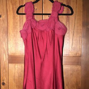 BCBB silk bubble mini-dress